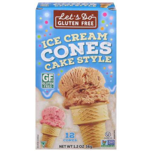 Let's Do Ice Cream Cones, Cake Style