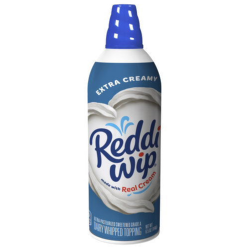 Reddi Wip Dairy Whipped Topping, Extra Creamy