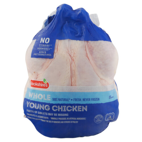 Wholesome Pantry Organic Fresh Young Whole Chicken with Giblets