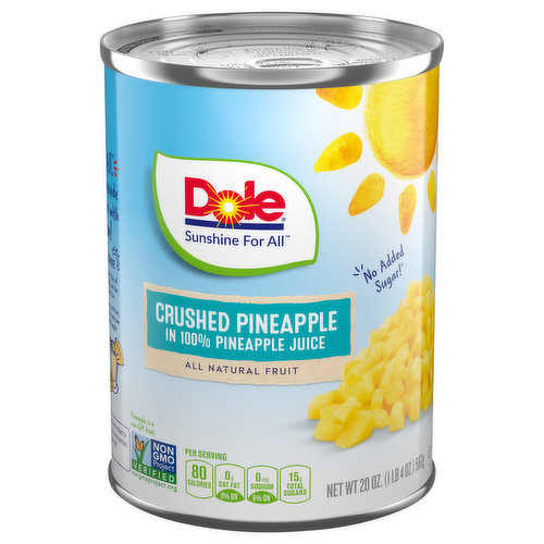 Dole Crushed Pineapple Nutrition Facts | Besto Blog