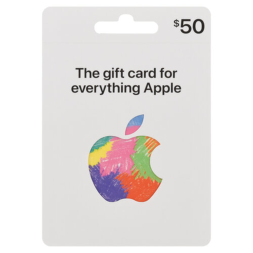 Apple Gift Card, $50 - Brookshire's