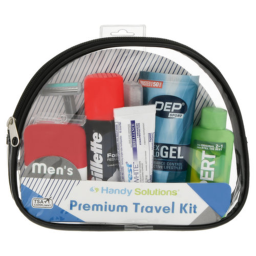 Handy Solutions Premium Travel Kit, Men's