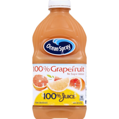 Ocean Spray 100% Juice, 100% Grapefruit