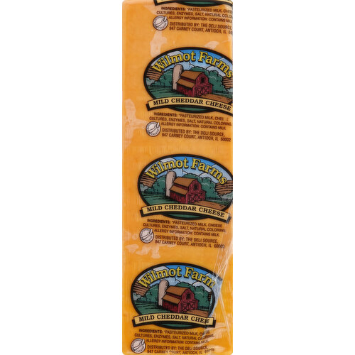 Wilmot Farms Cheese, Mild Cheddar