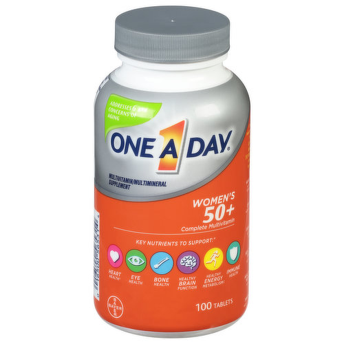 One A Day Multivitamin/Multimineral, Women's 50+, Tablets