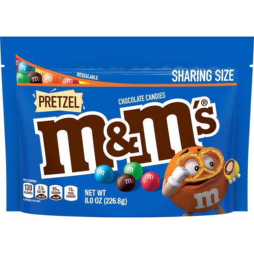 M&M'S Chocolate Candies, Pretzel, Sharing Size