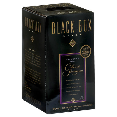 Black Box Cabernet Sauvignon, California, 2007