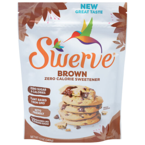 Swerve Sweetener, Zero Calorie, Brown