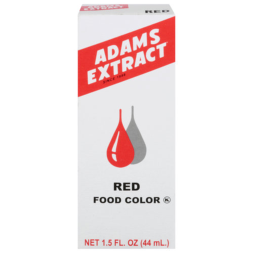 Adams 4 Food Colors Extract