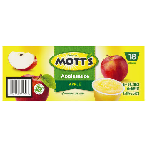 Mott's Sliced Green Apples Snack Packs, 6 pk./2 oz.