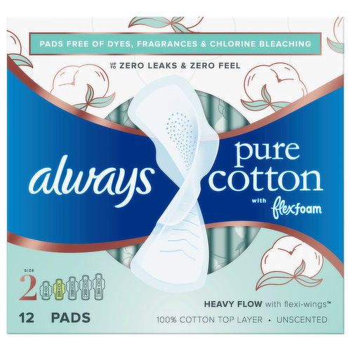 Always Pads, Infinity FlexFoam, Overnight with Flexi-Wings