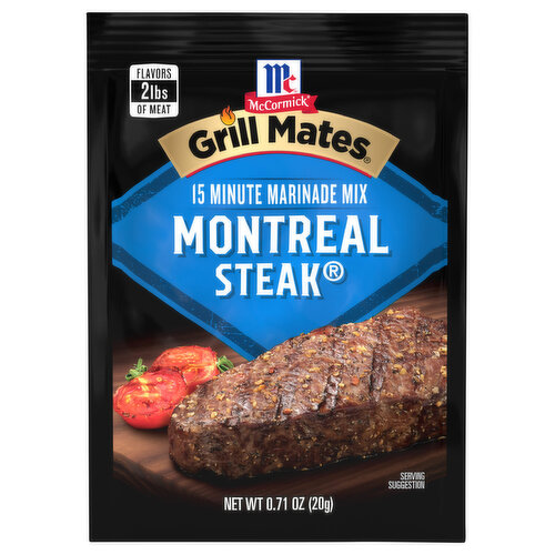 McCormick Grill Mates Montreal Steak Marinade Seasoning Mix