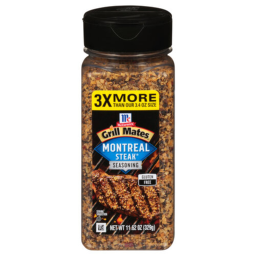 McCormick's Grill Mates Hamburger Seasoning, 4- 2.75 oz. bottles