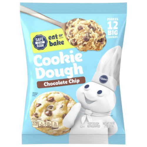 Pillsbury Cookie Dough, Chocolate Chip