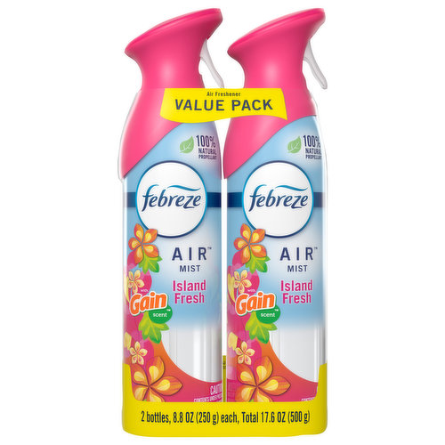 Febreze Air Refresher, Island Fresh, Value Pack