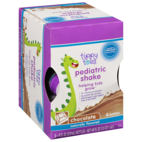 Tippy Toes Pediatric Shake, Chocolate