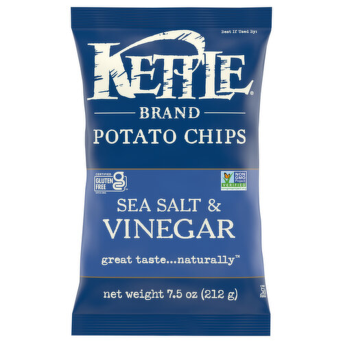 Kettle Potato Chips, Sea Salt & Vinegar