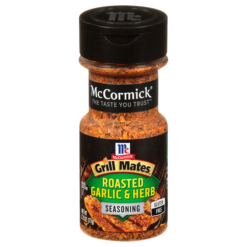 McCormick Grill Mates Roasted Garlic Herb Seasoning FRESH by