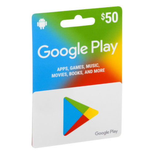 Gift Card Digital Google Play R$ 50 - LacerdaGames