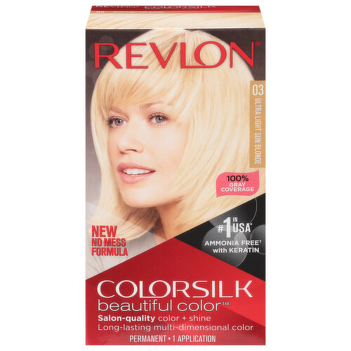 Revlon Permanent Hair Color, Ultra Light Sun Blonde 03