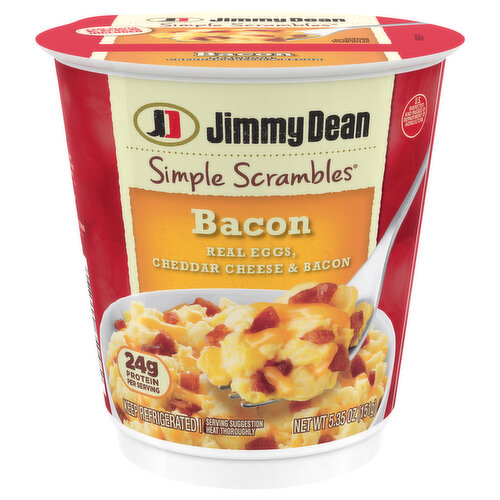 Jimmy Dean Jimmy Dean Simple Scrambles® Bacon, 5.35 oz.