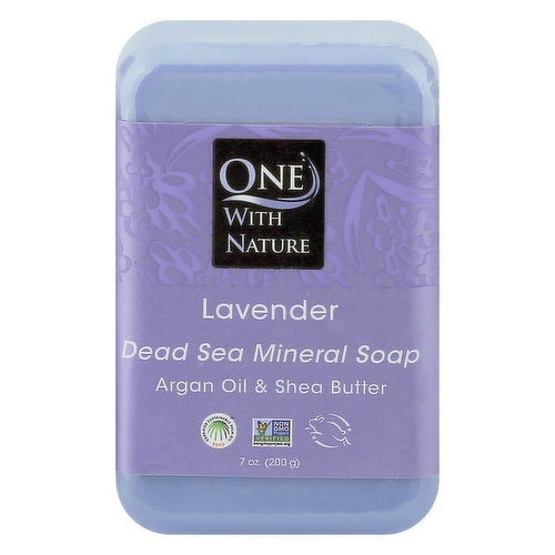 One with Nature Soap, Dead Sea Mineral, Lavender