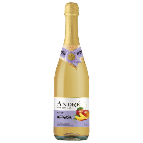 Andre Mango Mimosa Sparkling Wine Cocktail 750ml 