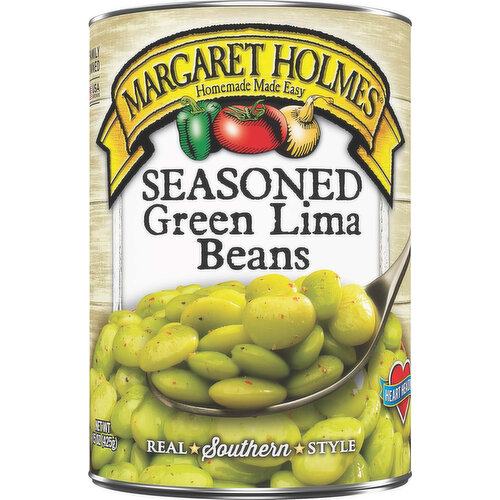 Margaret Holmes Green Lima Beans, Seasoned