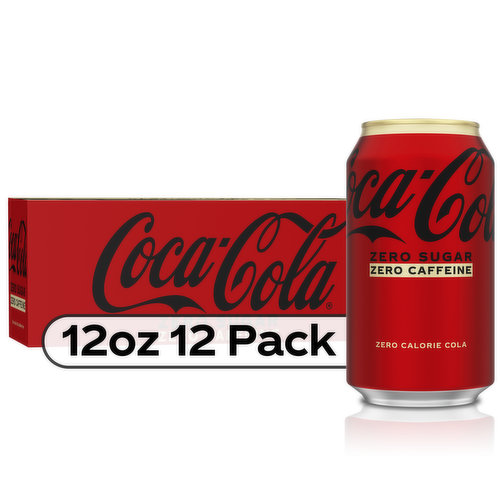 Coca-Cola Soda, Zero Sugar, Fridge Pack