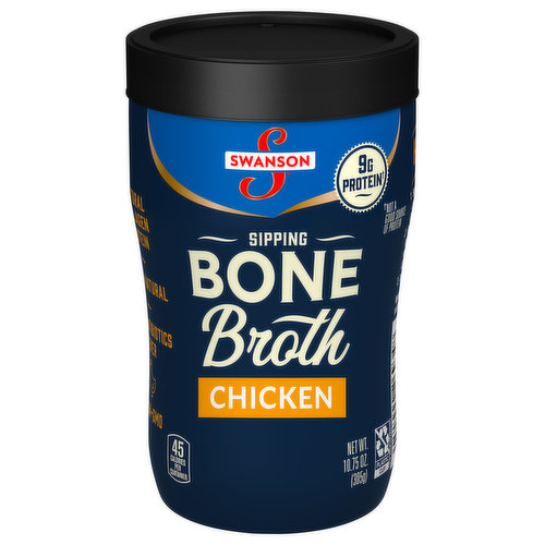 Swanson Bone Broth, Chicken, Sipping