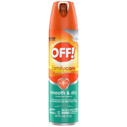 Off! Insect Repellent, Smooth & Dry