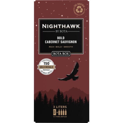 Bota Box Nighthawk Bold Cabernet Sauvignon Red Wine