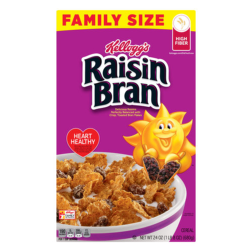 Raisin Bran Cereal, Family Size