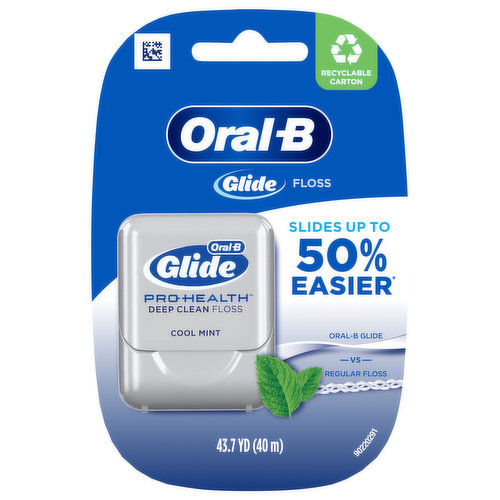 Oral-B Dental Floss, Cool Mint, Deep Clean