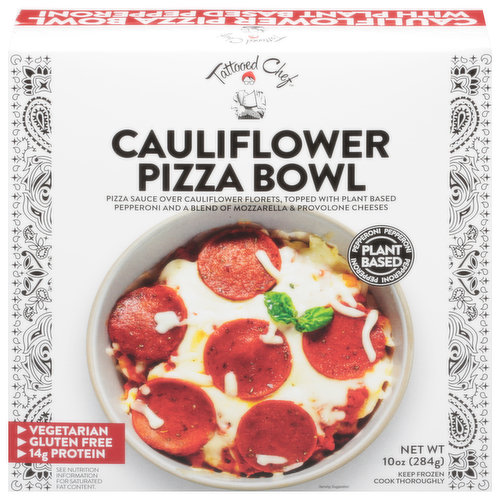 Tattooed Chef Pizza Bowl, Cauliflower