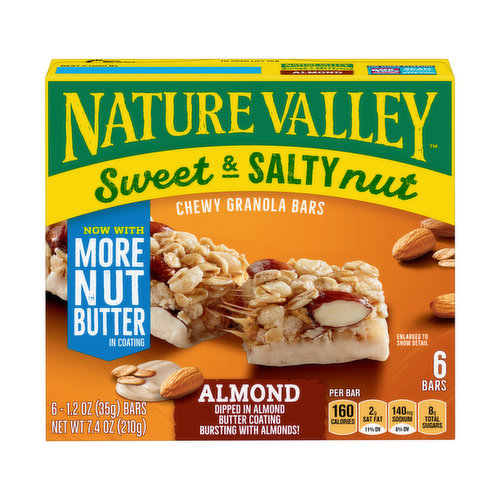 Nature Valley Crunchy Peanut Butter Granola Bars - 6ct