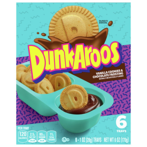 DunkAroos Vanilla Cookies & Chocolate Frosting