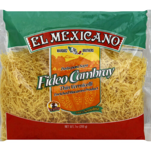 El Mexicano Vermicelli, Thin