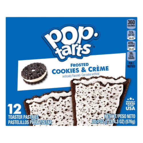 Pop-Tarts Toaster Pastries, S'mores, Frosted, 12 Pack « Discount