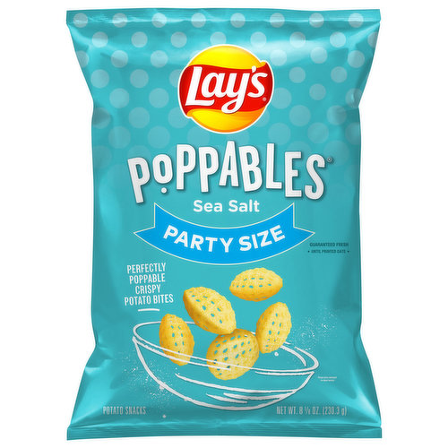 Lays Potato Chips, Limon Flavored, Party Size - 12.5 oz