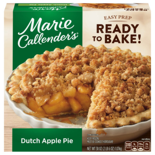 Marie Callender's Pie, Dutch Apple