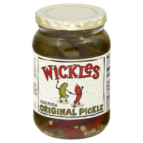 Wickles Pickles, Organic, Polish Dill, Pickles & Relish