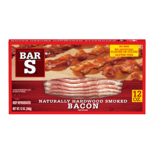 Bar S Naturally Hardwood Smoked Bacon