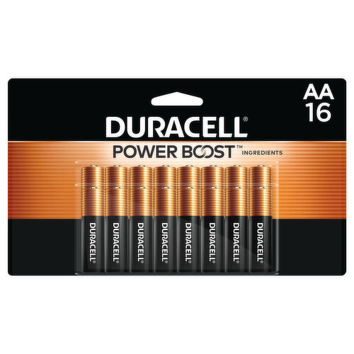 Duracell Batteries, Alkaline, AA, 1.5 V