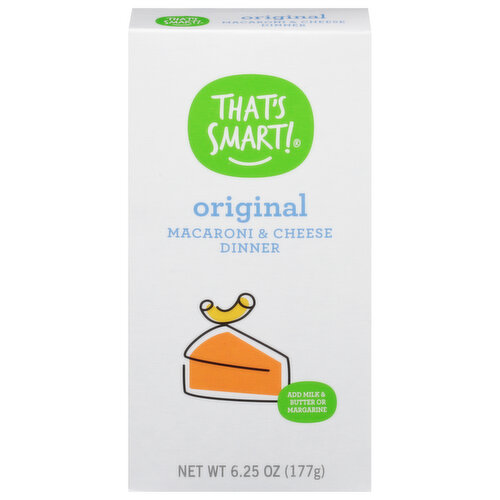 That's Smart! Macaroni & Cheese Dinner, Original