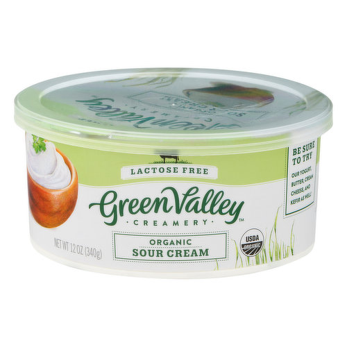 Lactose free. USDA Organic. Certified Organic by QCS. Certified Gluten-Free. Organic milk. Milk from pasture-raised cows. No gums or thickeners. Made with 3 simple ingredients. How do we make it lactose free? Grade A. Low Foodmap. Approved Food Product. Foodmap Friendly. greenvalleylactosefree.com. Join the community! greenvalleylactosefree.com.  100% renewable energy powered. Please recycle paper sleeve.
