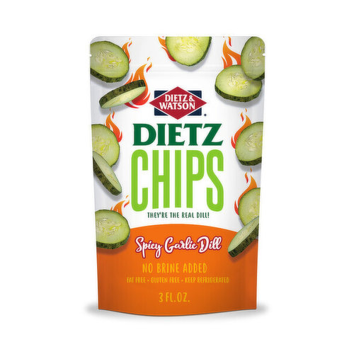 Dietz Chips - Spicy Garlic Dill