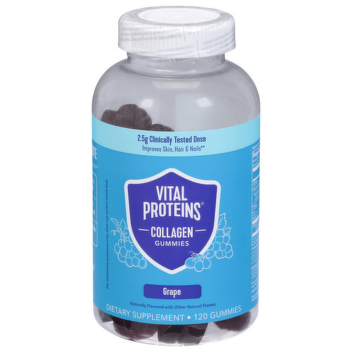 Vital Proteins Collagen, Gummies, Grape