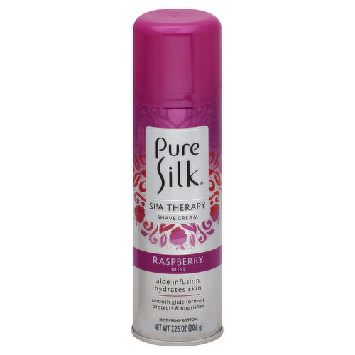 Pure Silk Shave Cream, Raspberry Mist