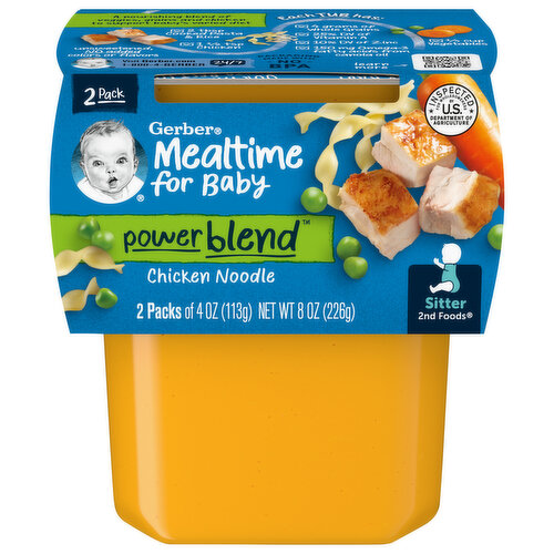 Gerber Chicken Noodle Dinner Baby Food